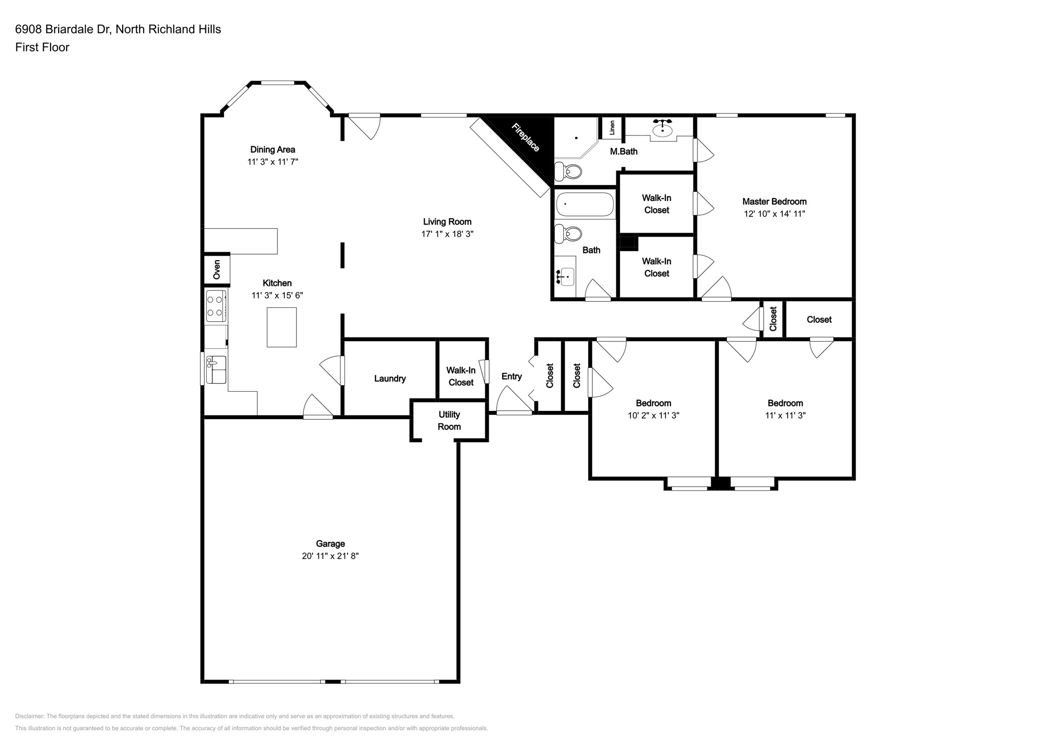 6908 Briardale Drive North Richland Hills TX 76182
