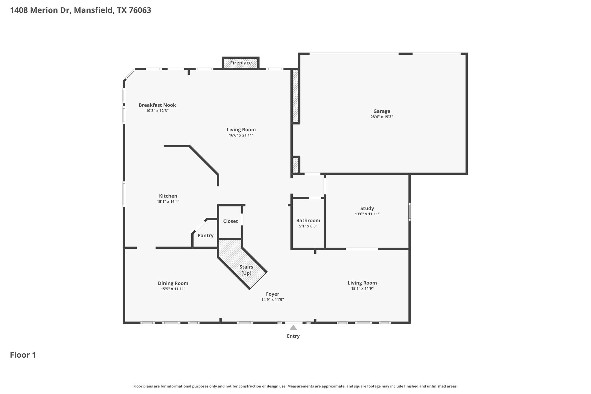 1408 Merion Drive Mansfield TX 76063