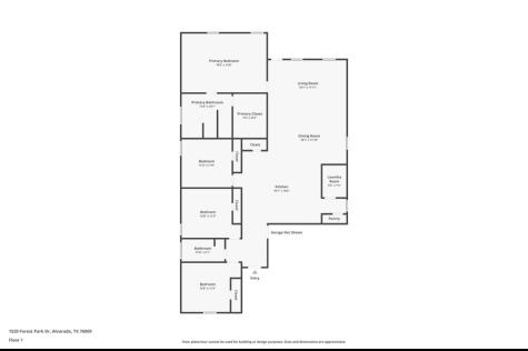 1520 Forest Park Drive Alvarado TX 76009
