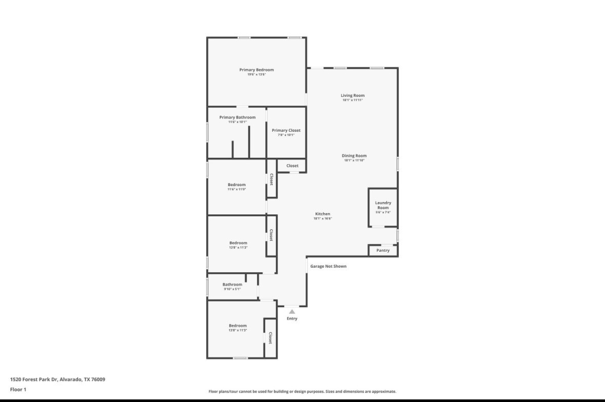 1520 Forest Park Drive Alvarado TX 76009