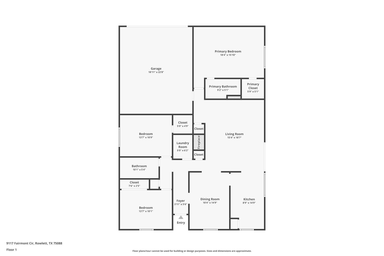 9117 Fairmont Circle Rowlett TX 75088