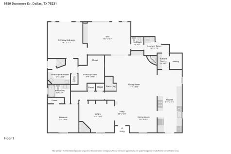 9159 Dunmore Drive Dallas TX 75231