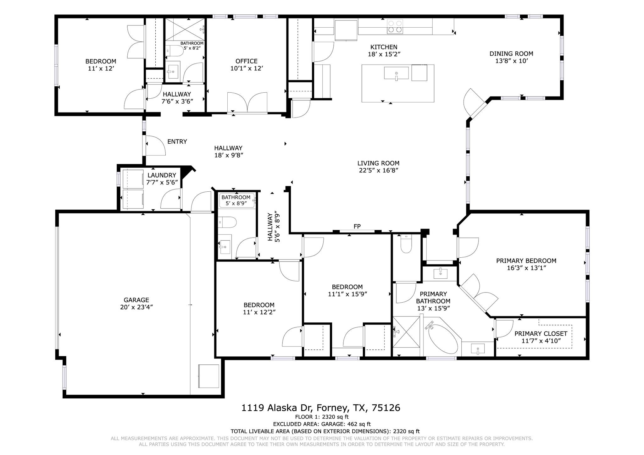 1119 Alaska Drive Forney TX 75126