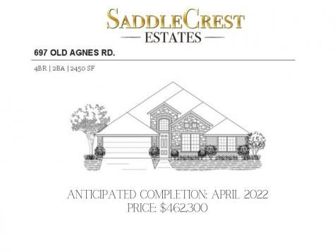 697 Old Agnes Road Weatherford TX 76088