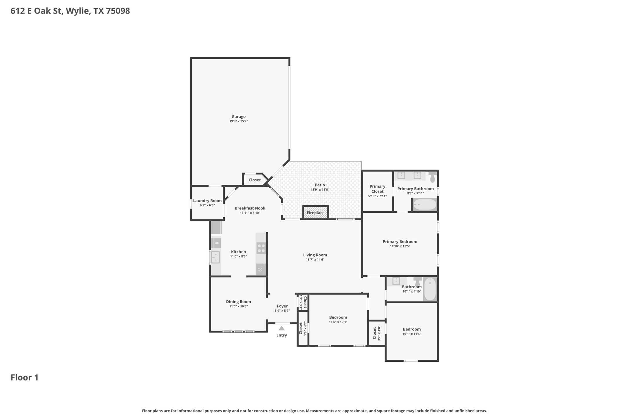 612 E Oak Street Wylie TX 75098