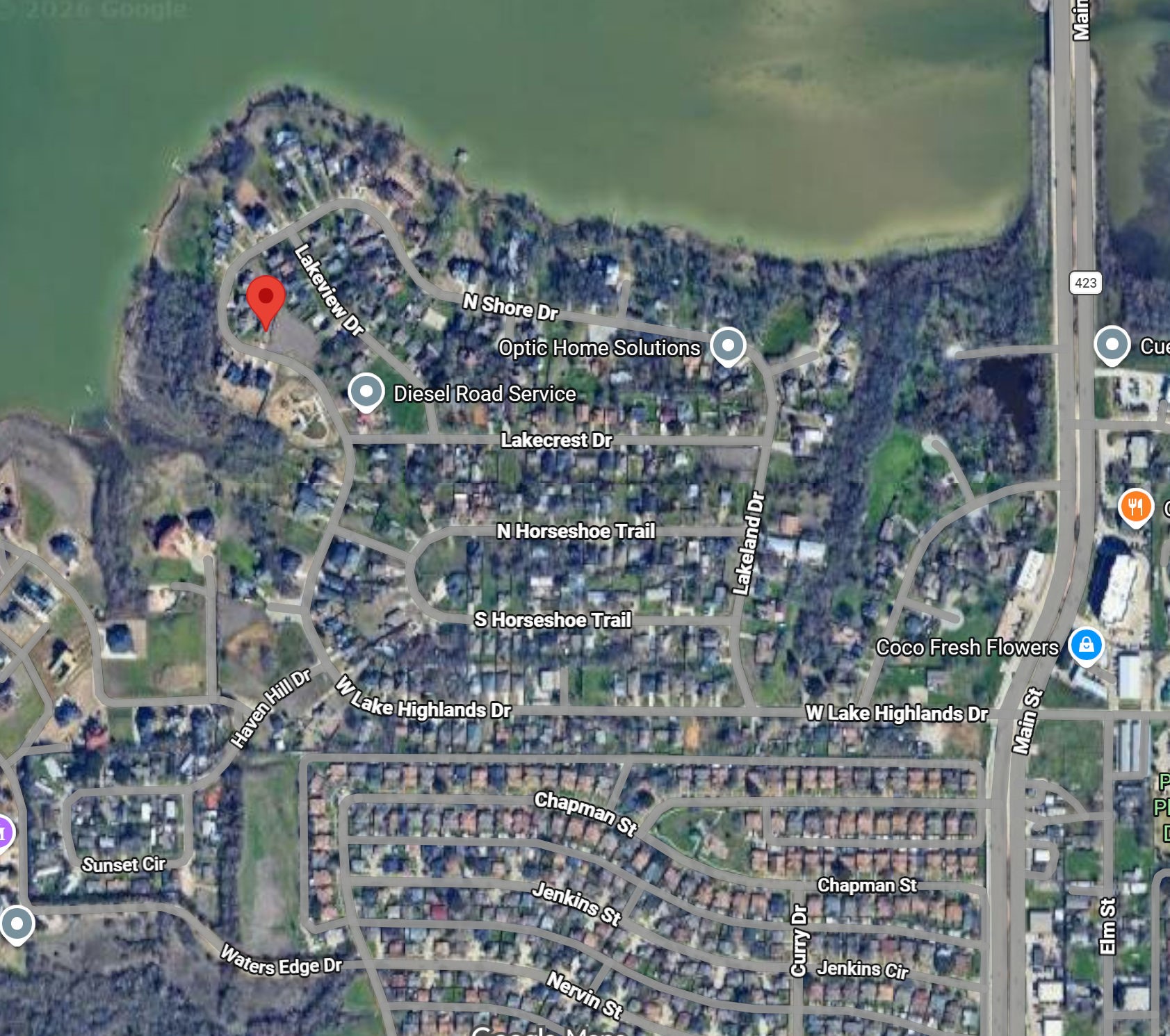 7622 W Shore Drive The Colony TX 75056