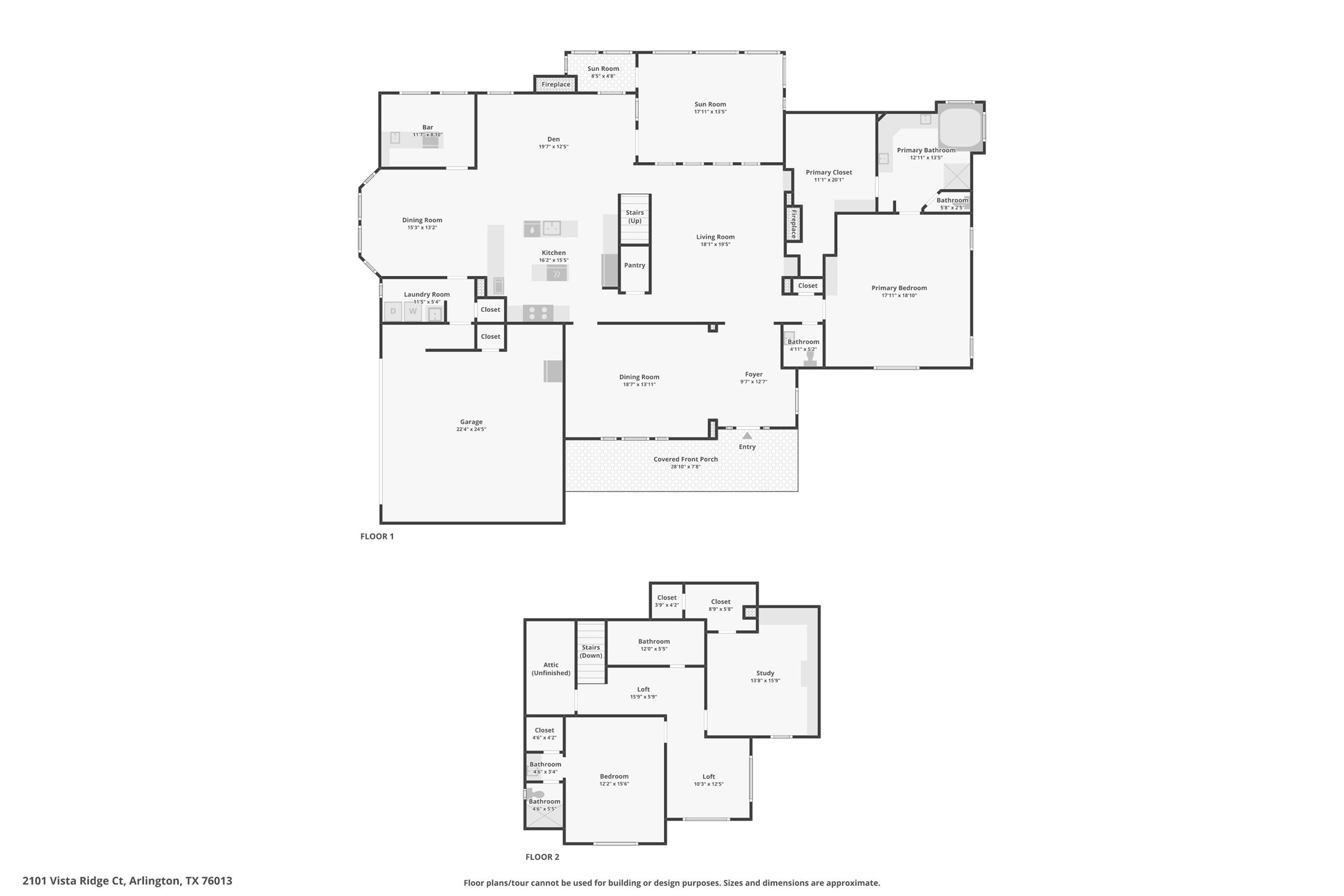 2101 Vista Ridge Court Arlington TX 76013