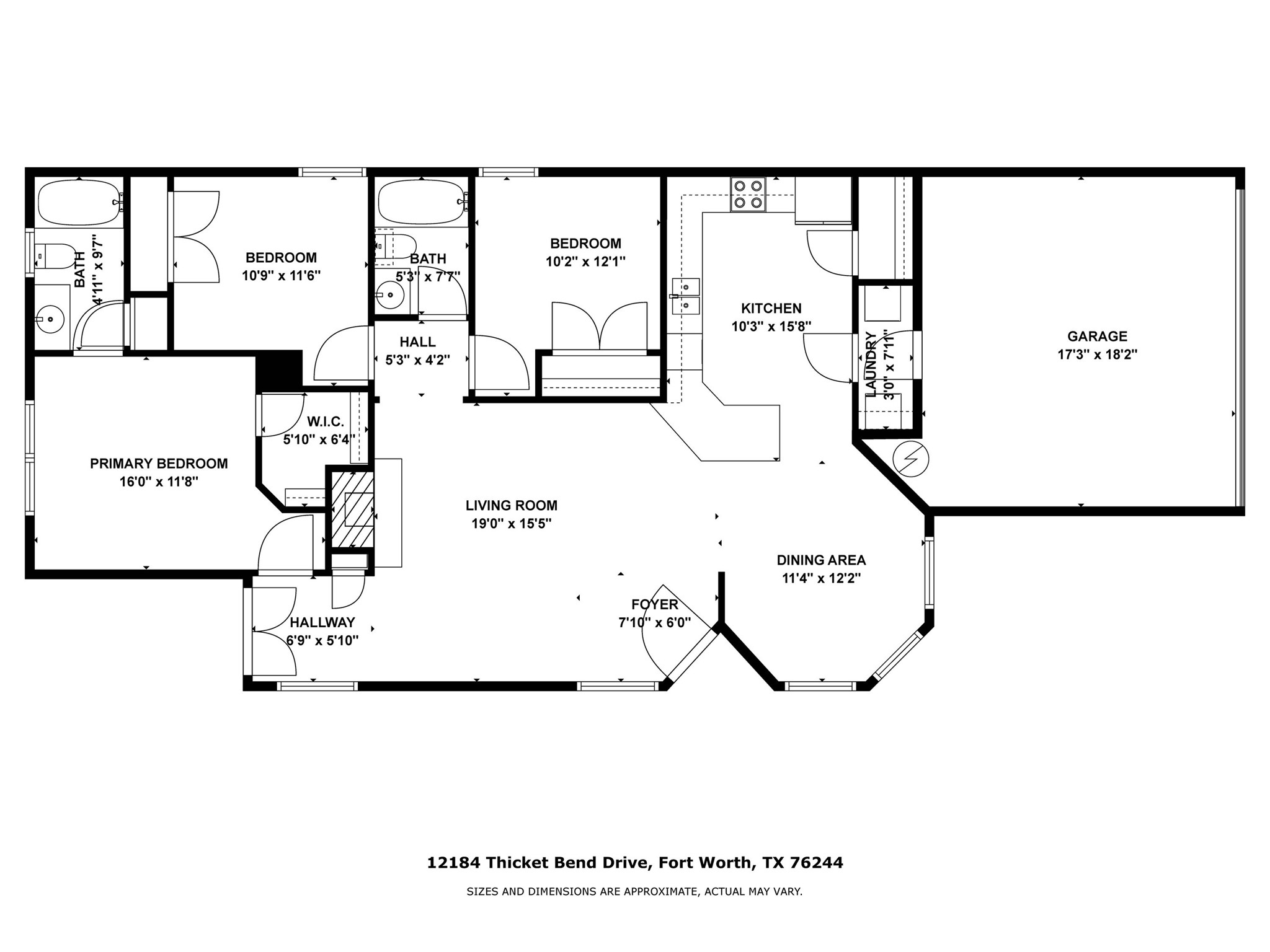 12184 Thicket Bend Drive Fort Worth TX 76244