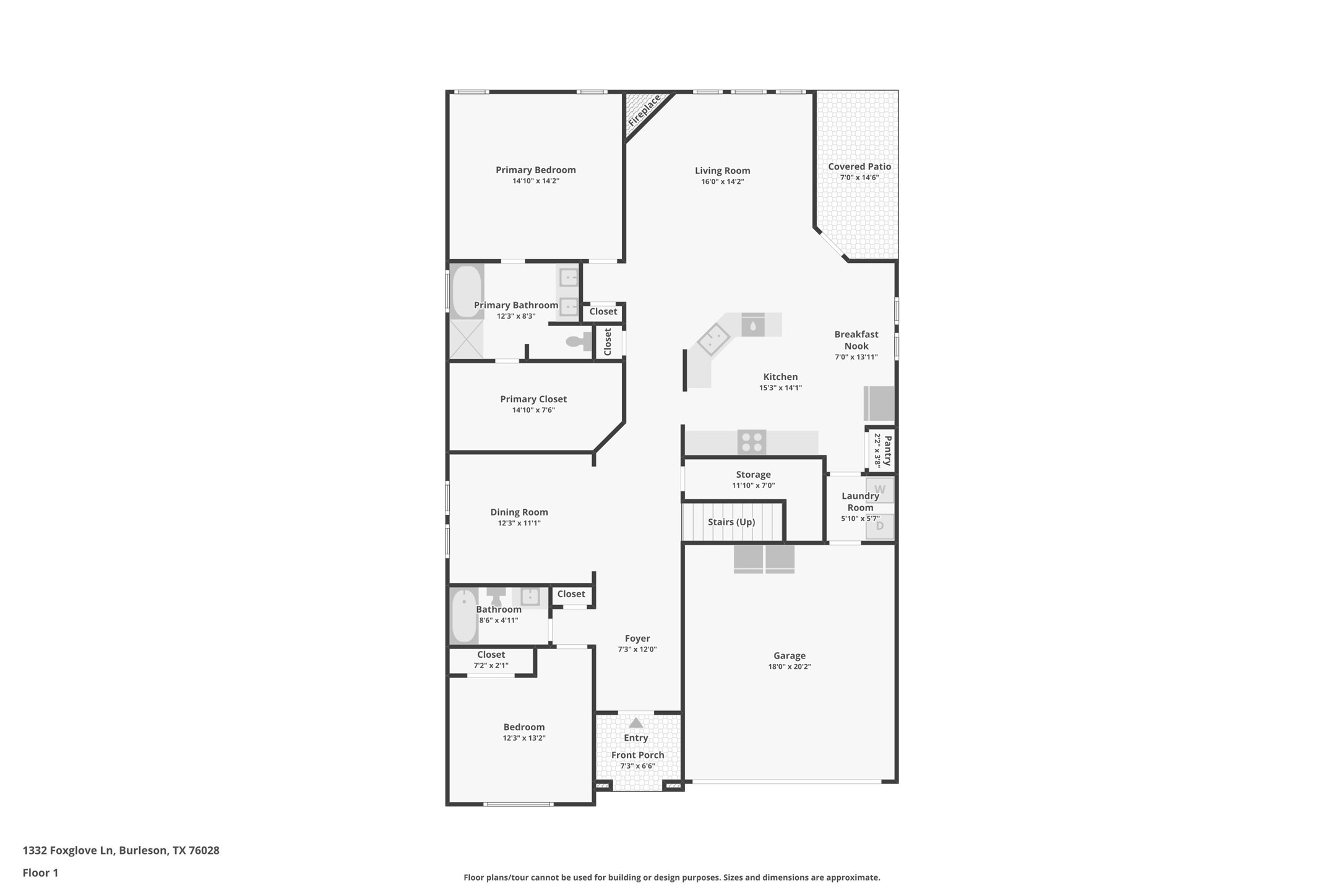 1332 Foxglove Lane Burleson TX 76028