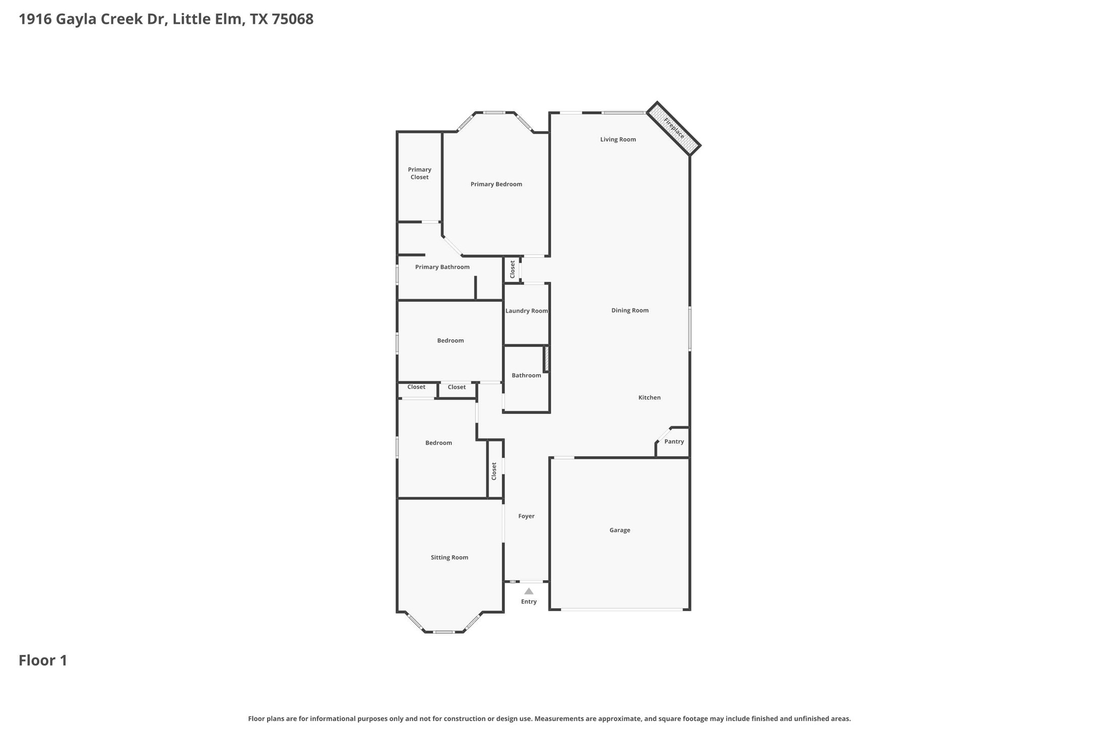 1916 Gayla Creek Drive Little Elm TX 75068