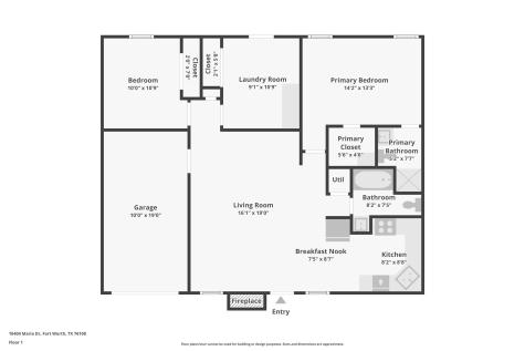 10404 Maria Drive Fort Worth TX 76108