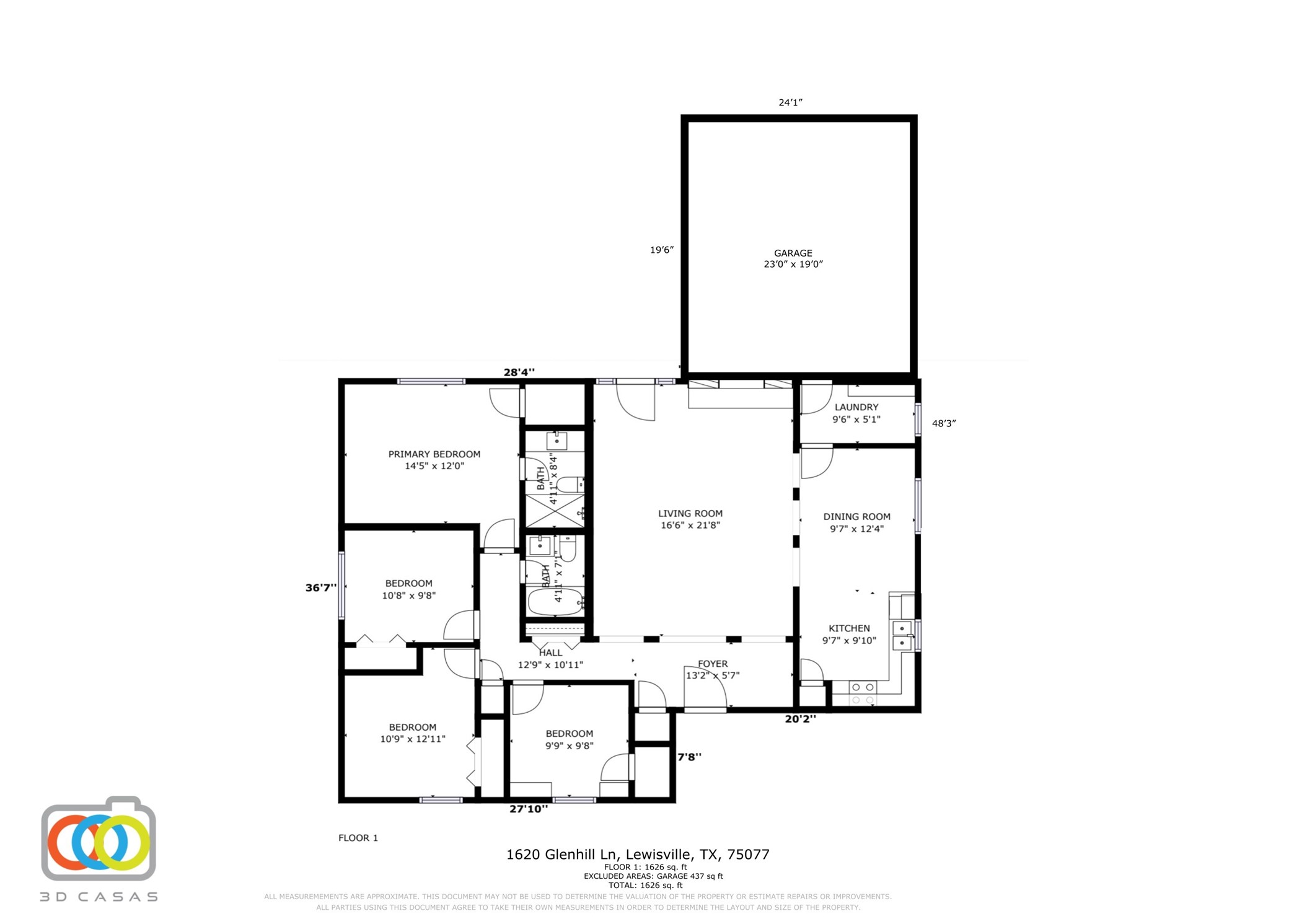1620 Glenhill Lane Lewisville TX 75077