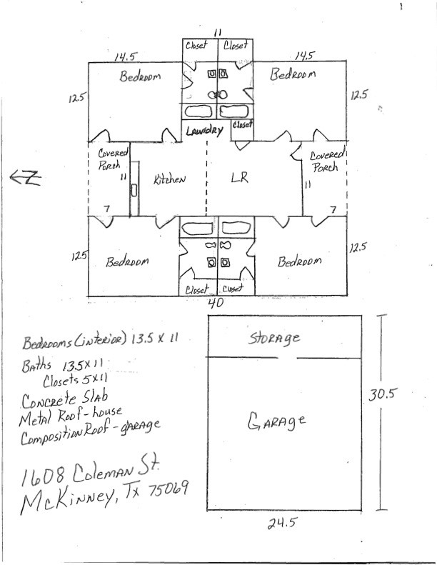 1608 Coleman Street Mckinney TX 75069