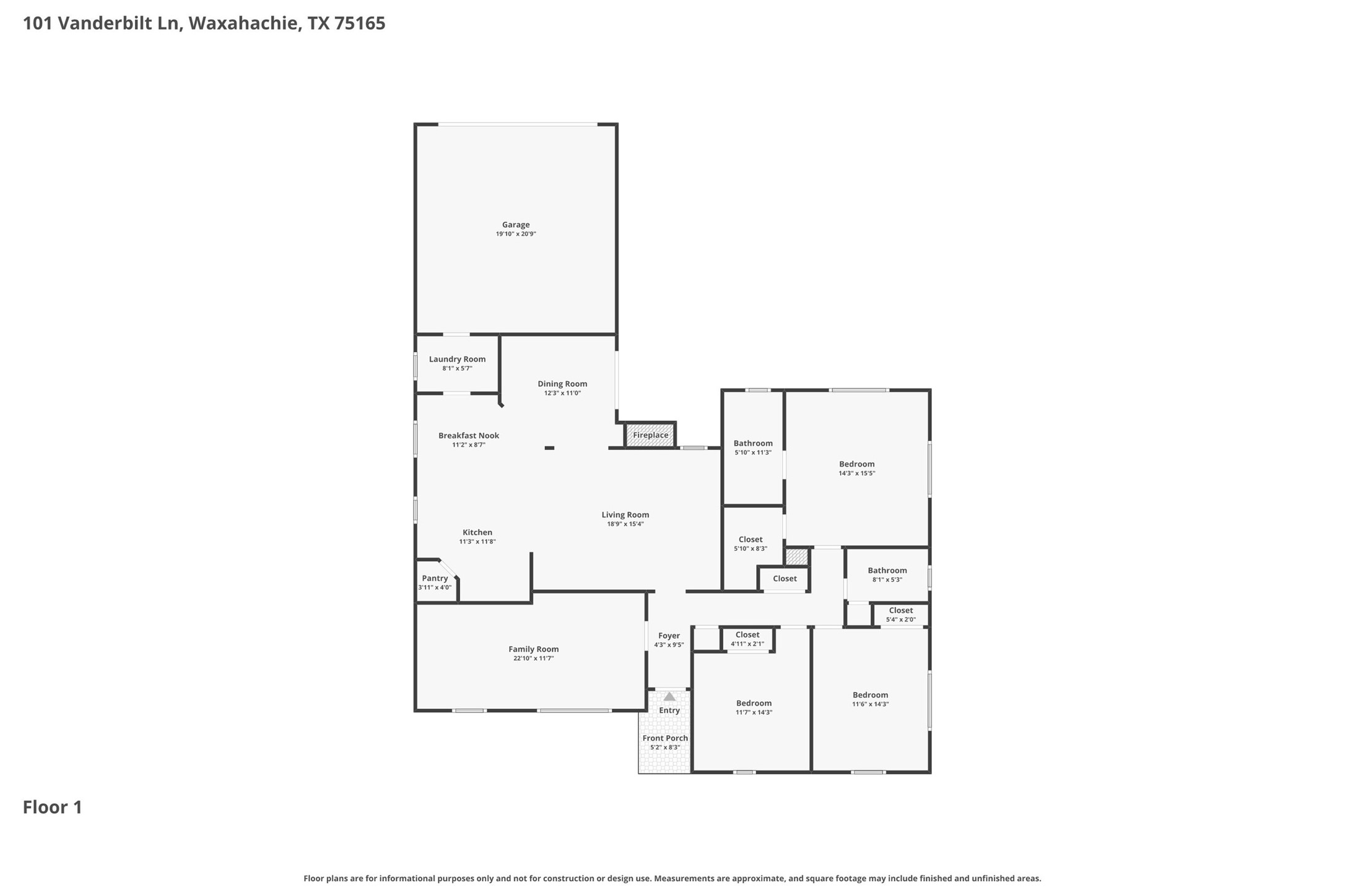 101 Vanderbilt Lane Waxahachie TX 75165