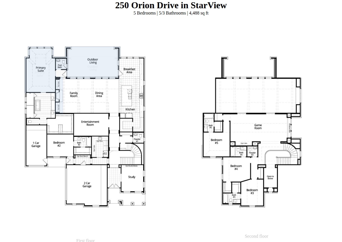 250 Orion Drive Prosper TX 75078