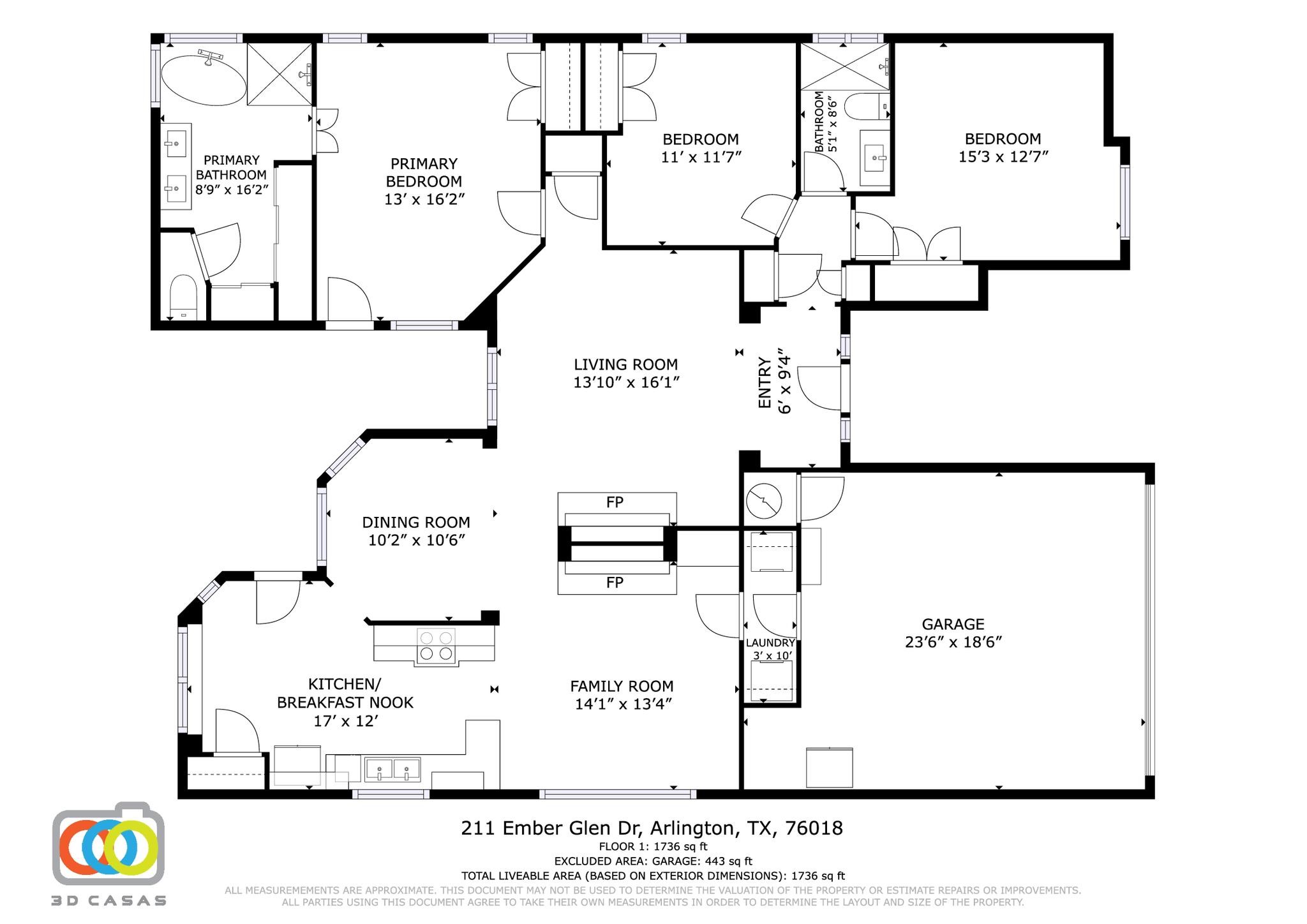 211 Ember Glen Drive Arlington TX 76018