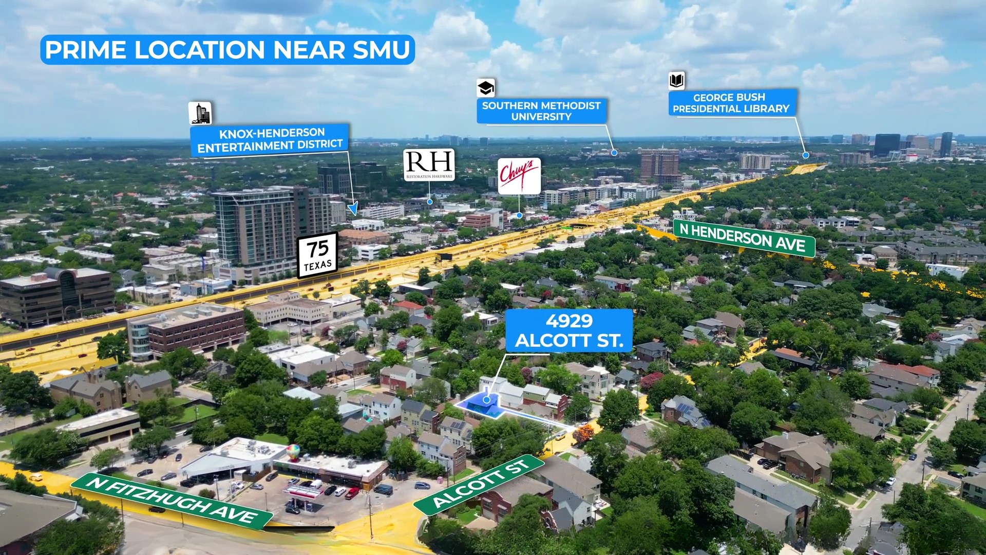 4929 Alcott Street Dallas TX 75206