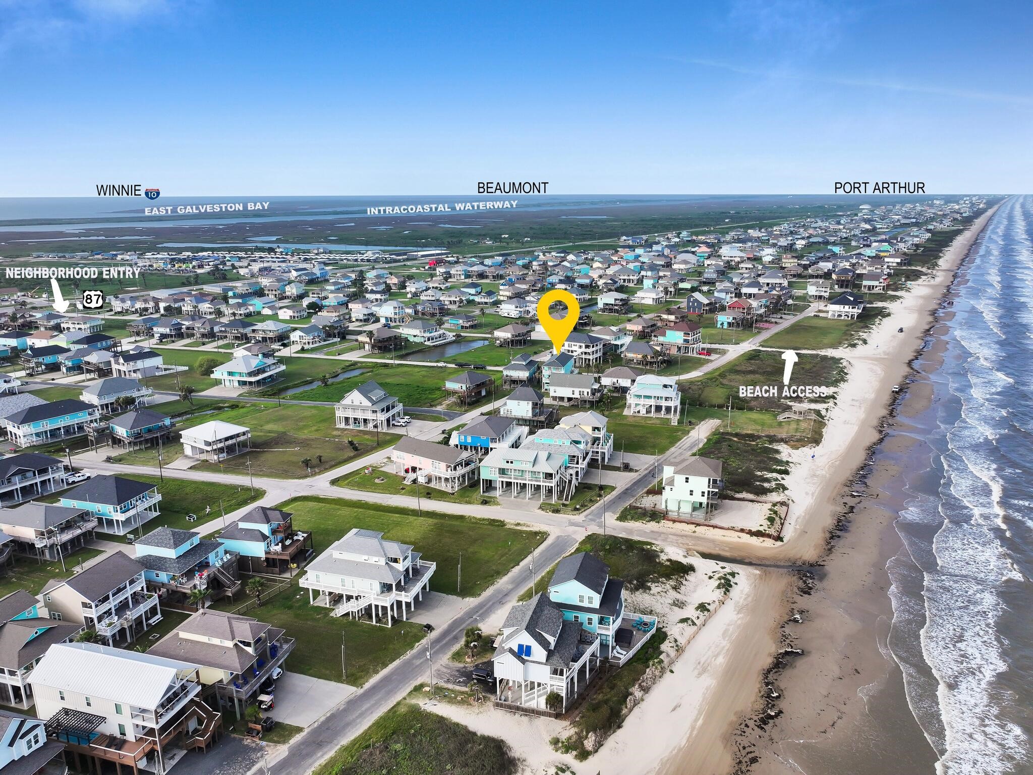 931 Bahama Drive Port Bolivar TX 77650