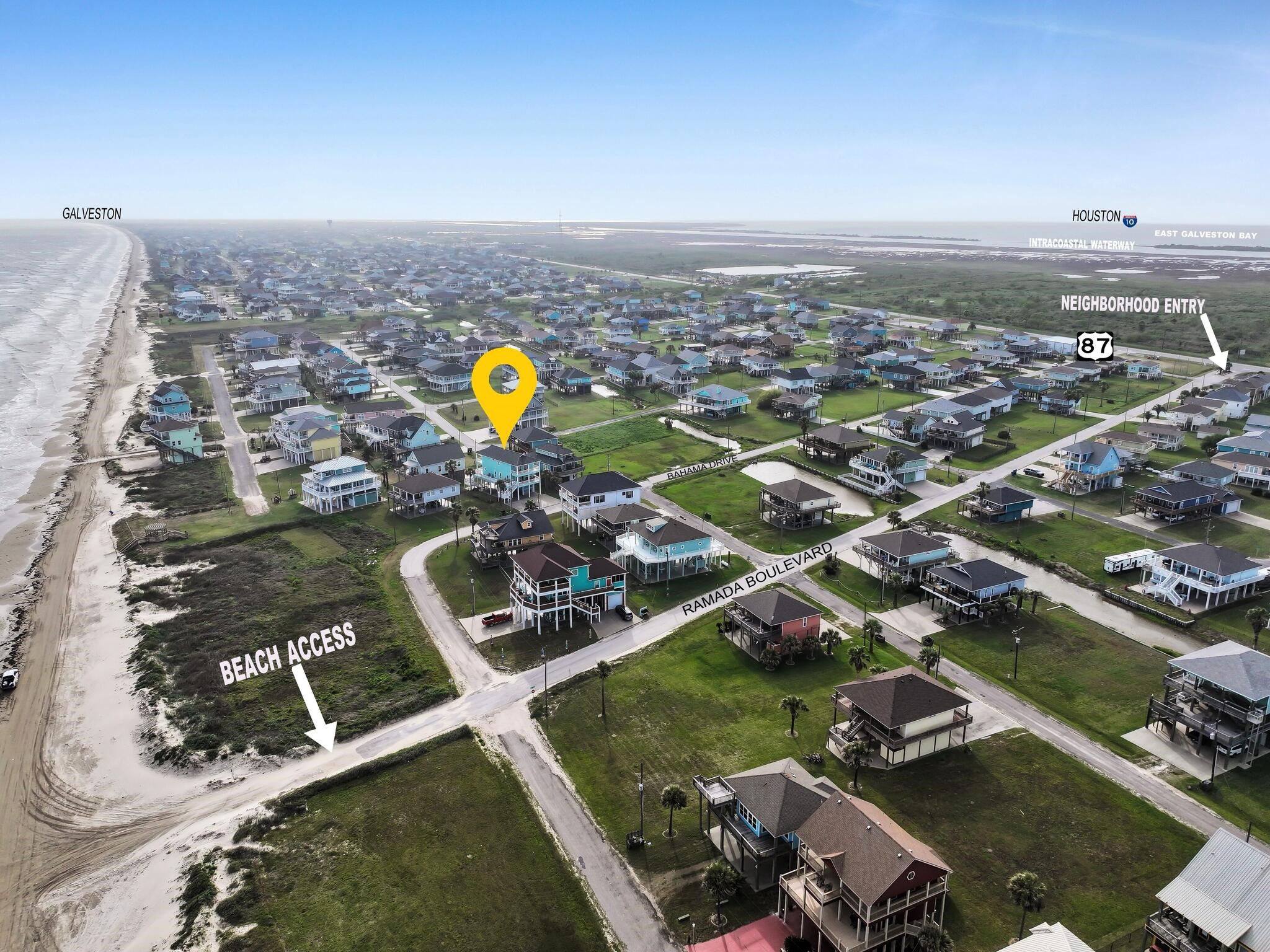 931 Bahama Drive Port Bolivar TX 77650