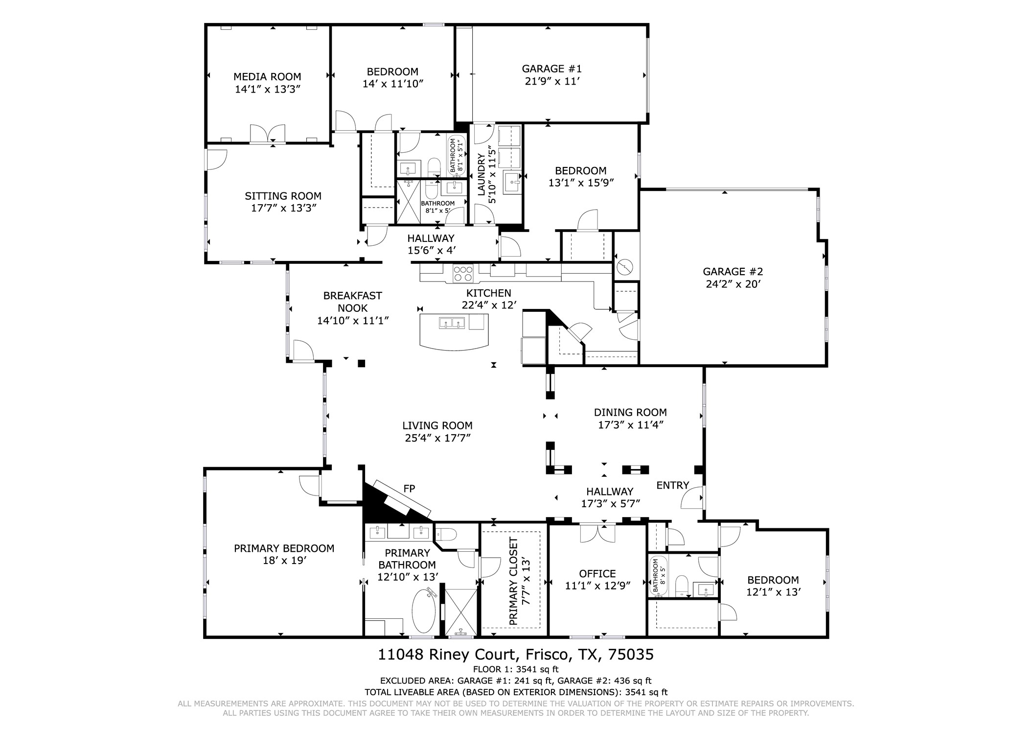 11048 Riney Court Frisco TX 75035