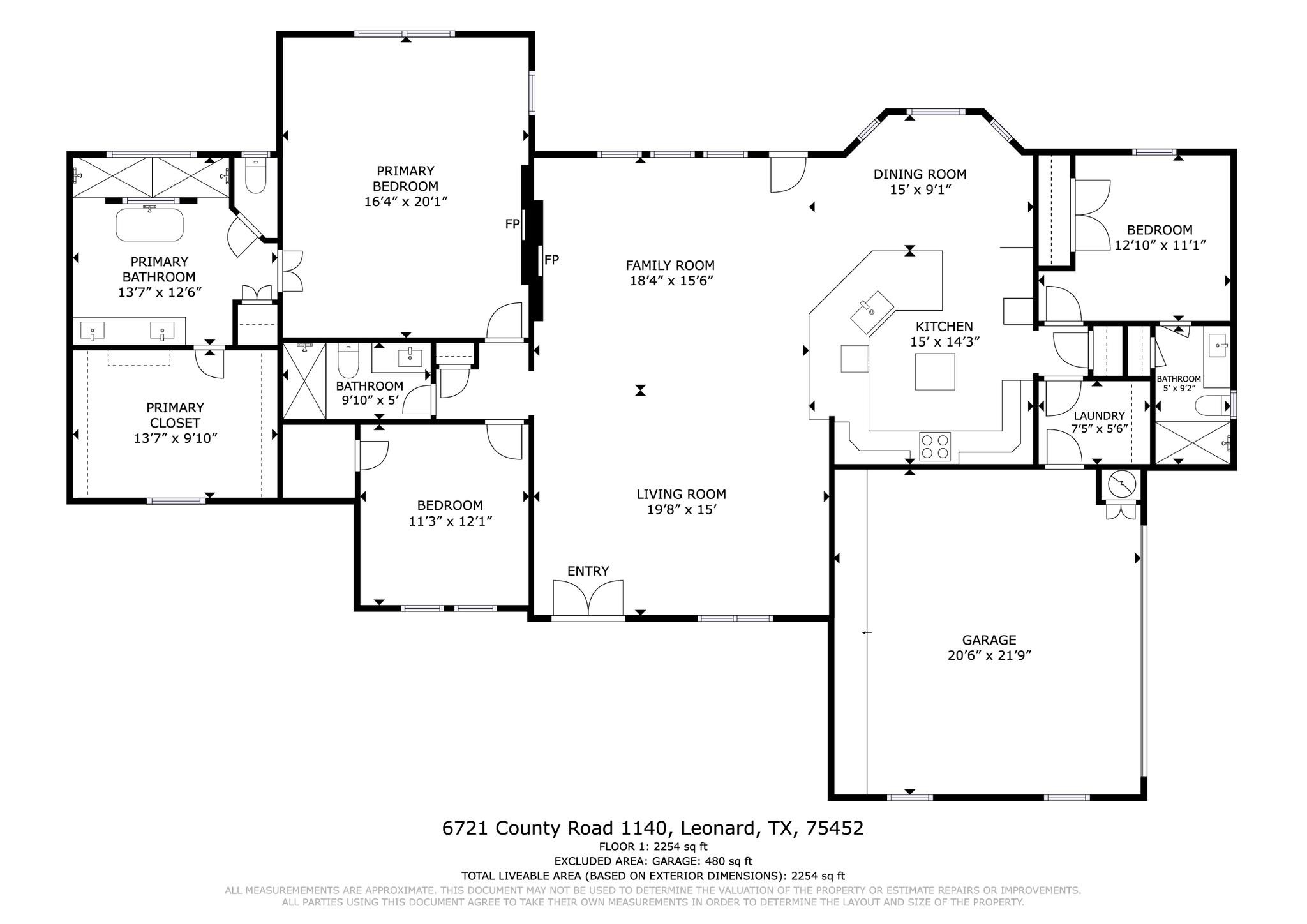 6721 County Road 1140 Leonard TX 75452