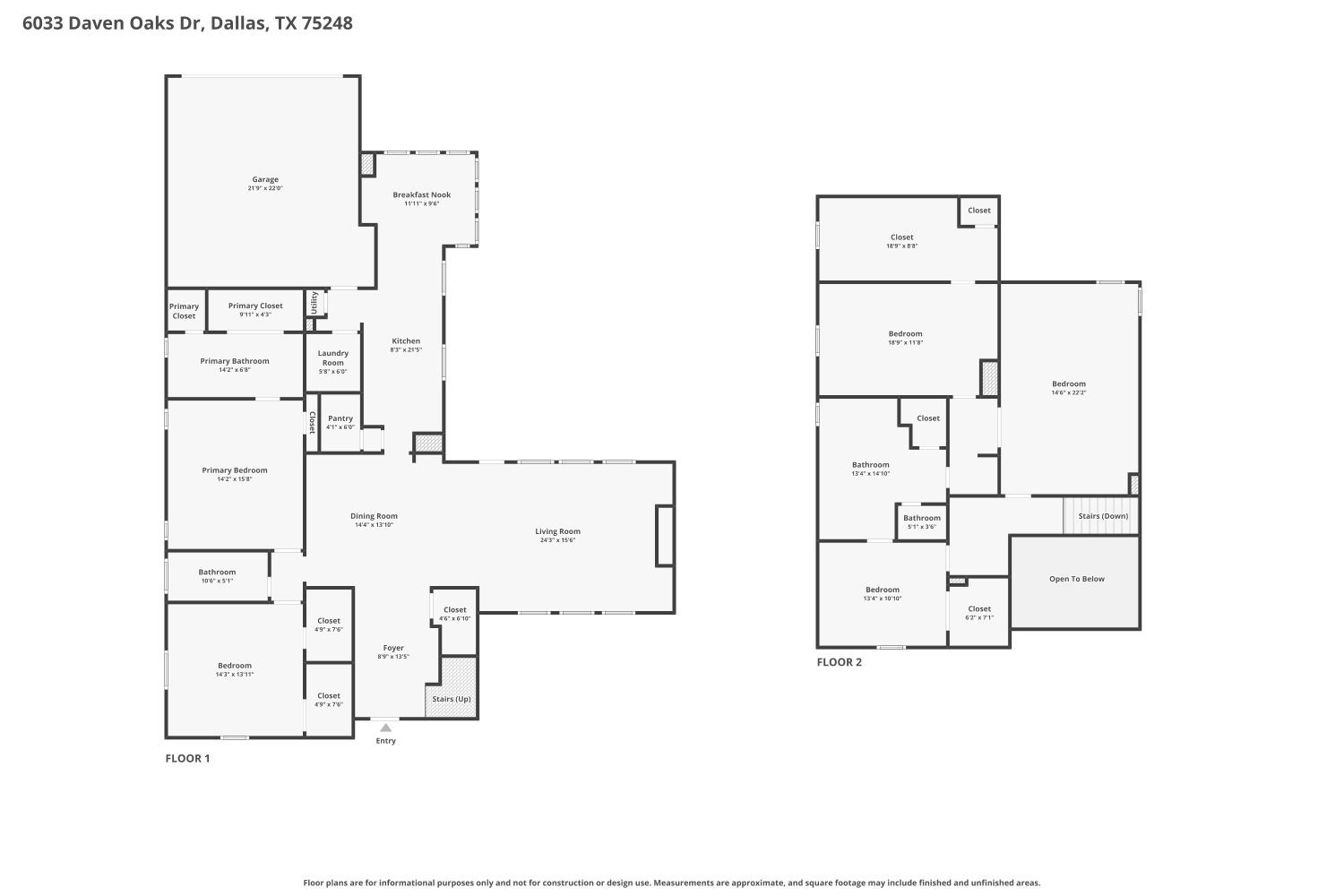 6033 Daven Oaks Drive Dallas TX 75248