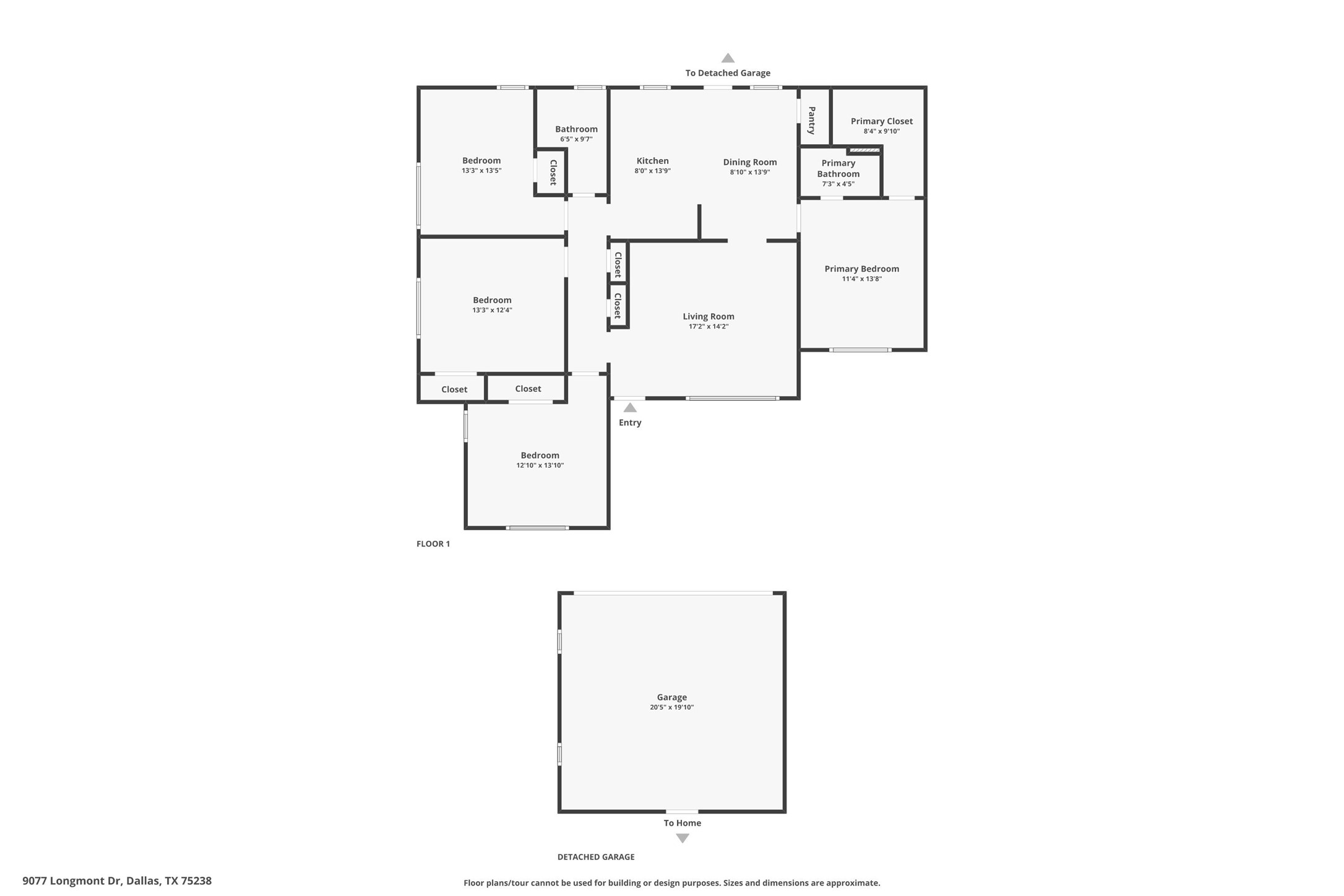 9077 Longmont Drive Dallas TX 75238
