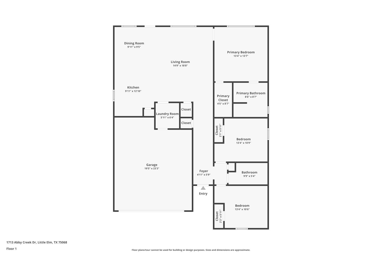 1713 Abby Creek Drive Little Elm TX 75068