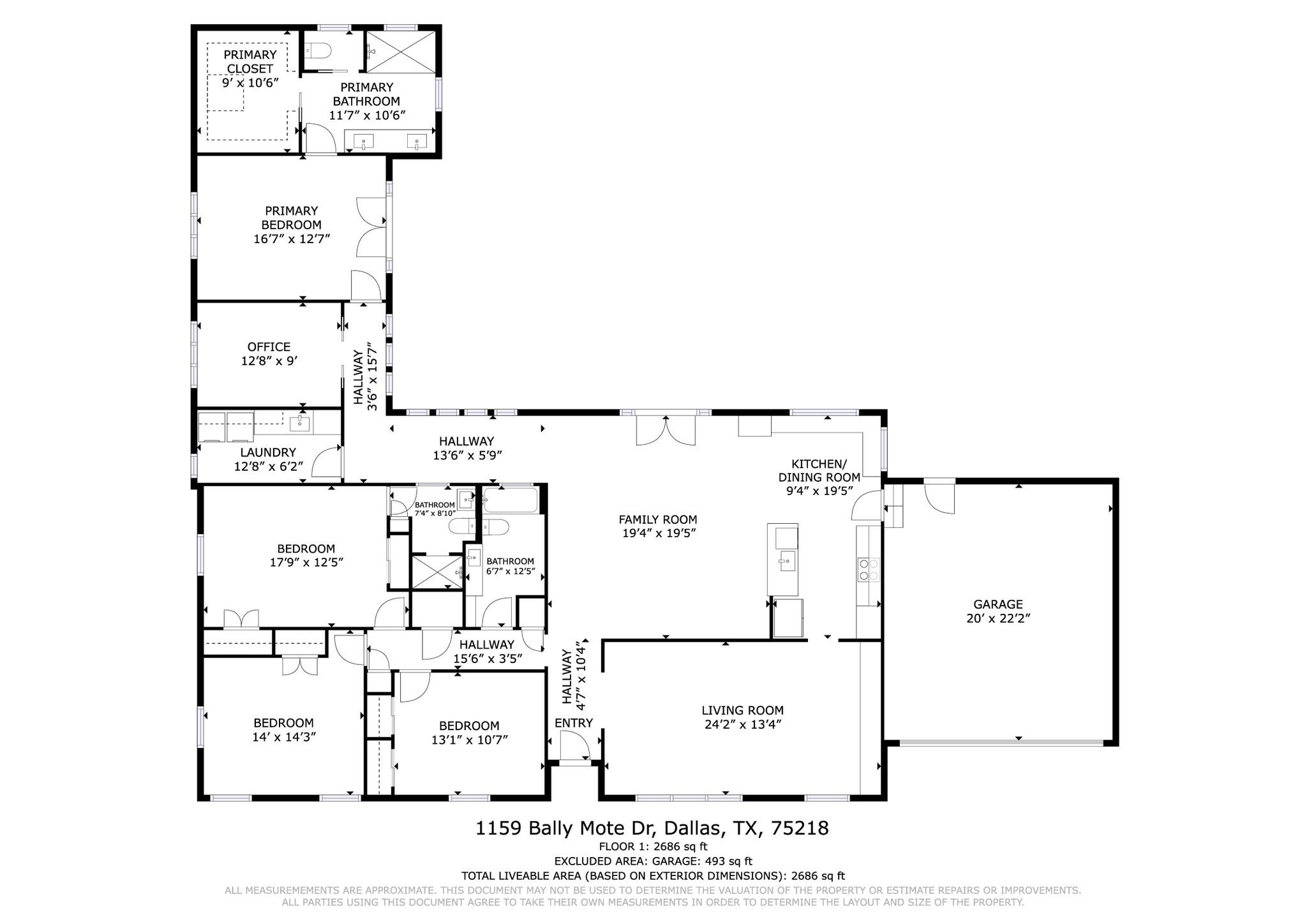 1159 Bally Mote Drive Dallas TX 75218