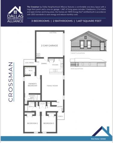 3402 Crossman Avenue Dallas TX 75212