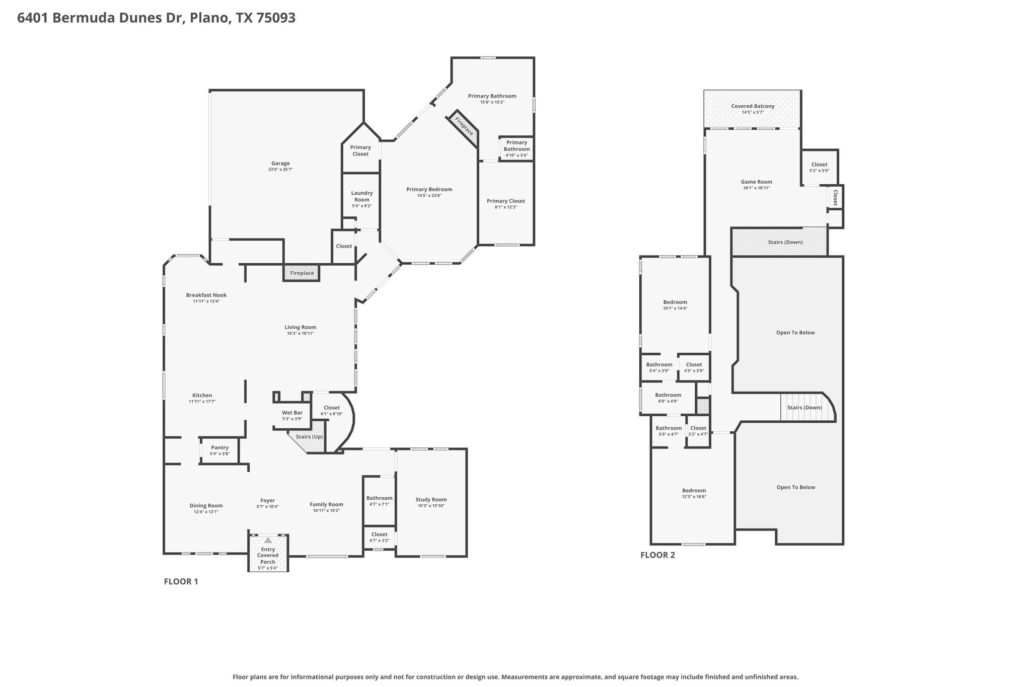 6401 Bermuda Dunes Drive Plano TX 75093