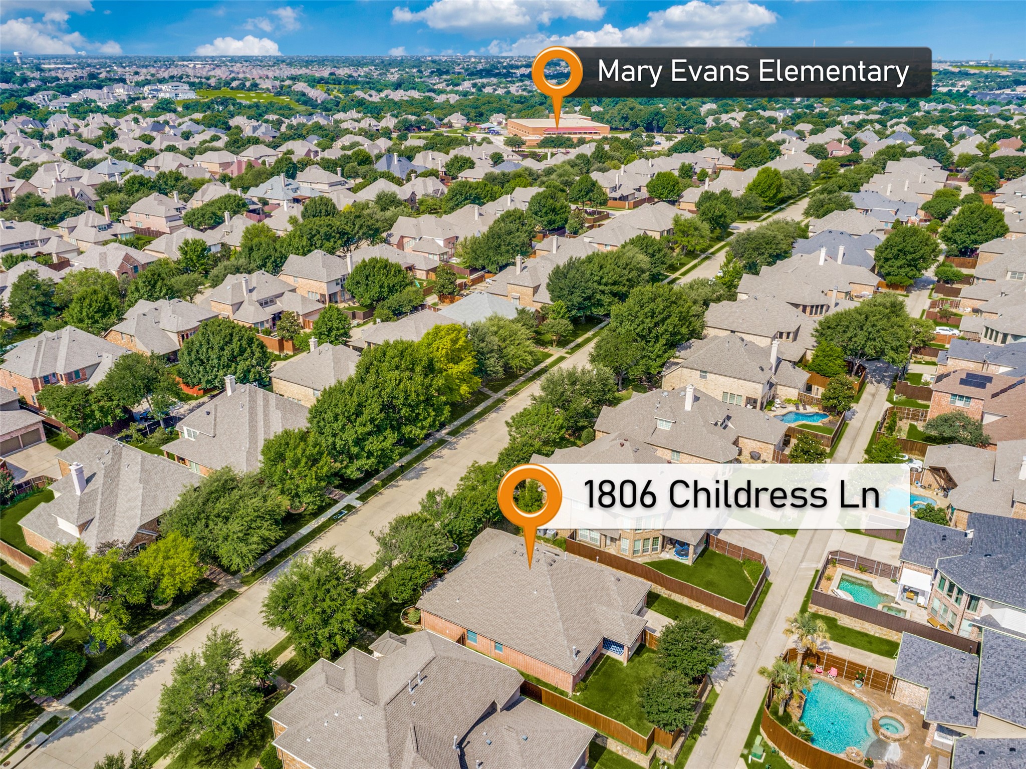 1806 Childress Lane Allen TX 75013