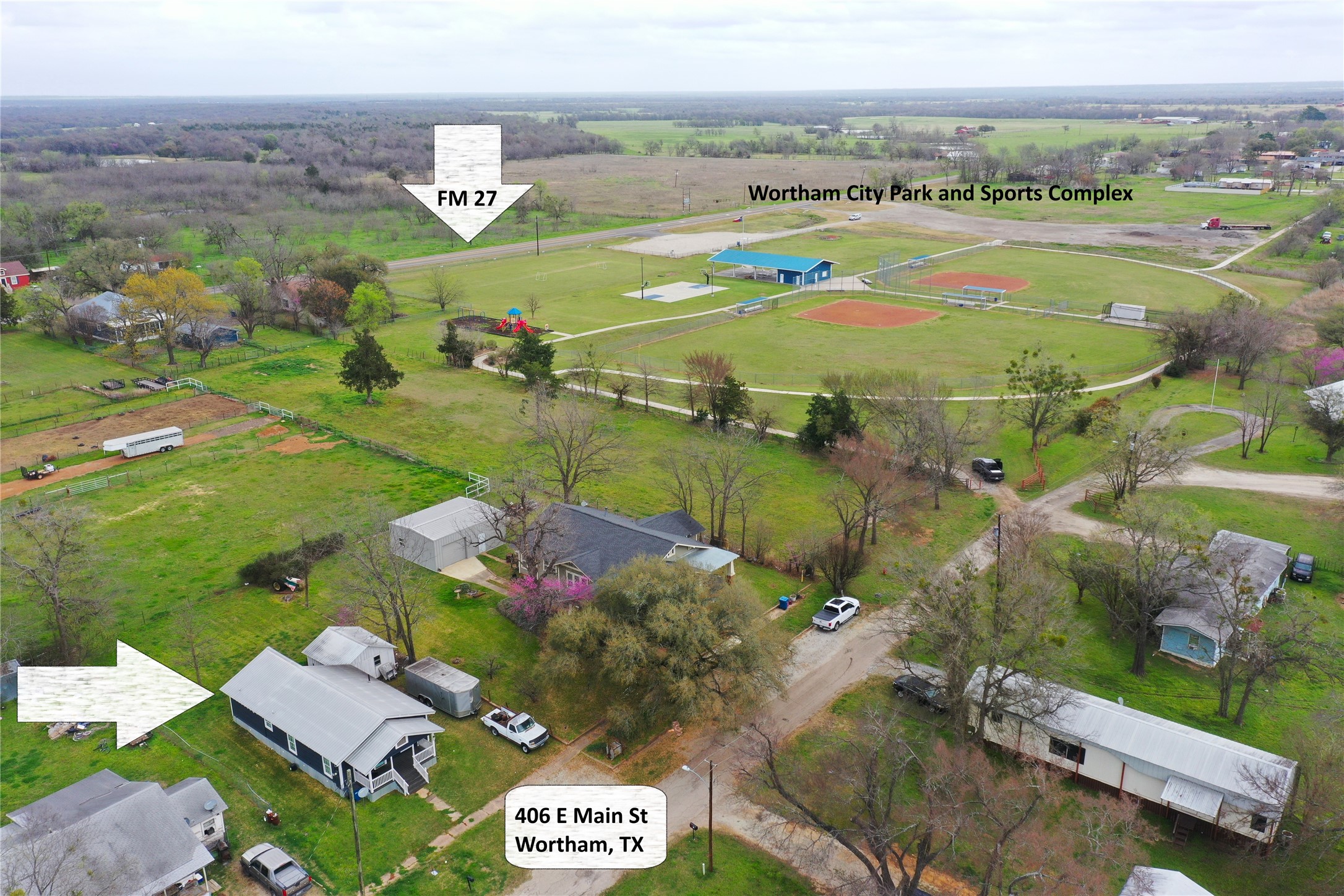 406 E Main Street Wortham TX 76693