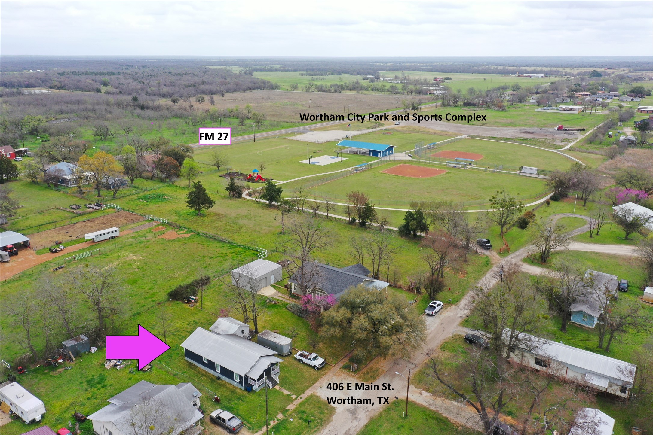 406 E Main Street Wortham TX 76693
