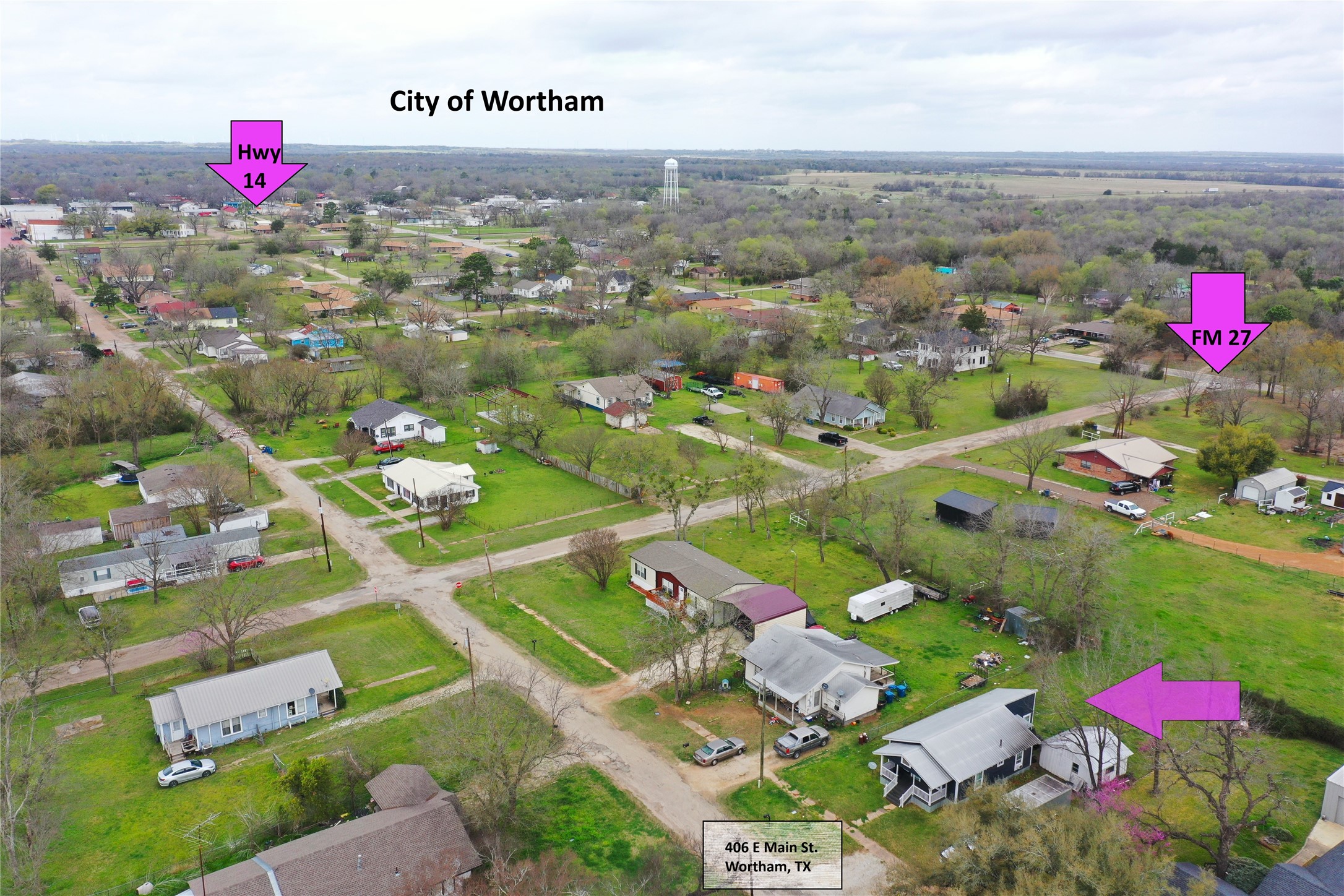 406 E Main Street Wortham TX 76693