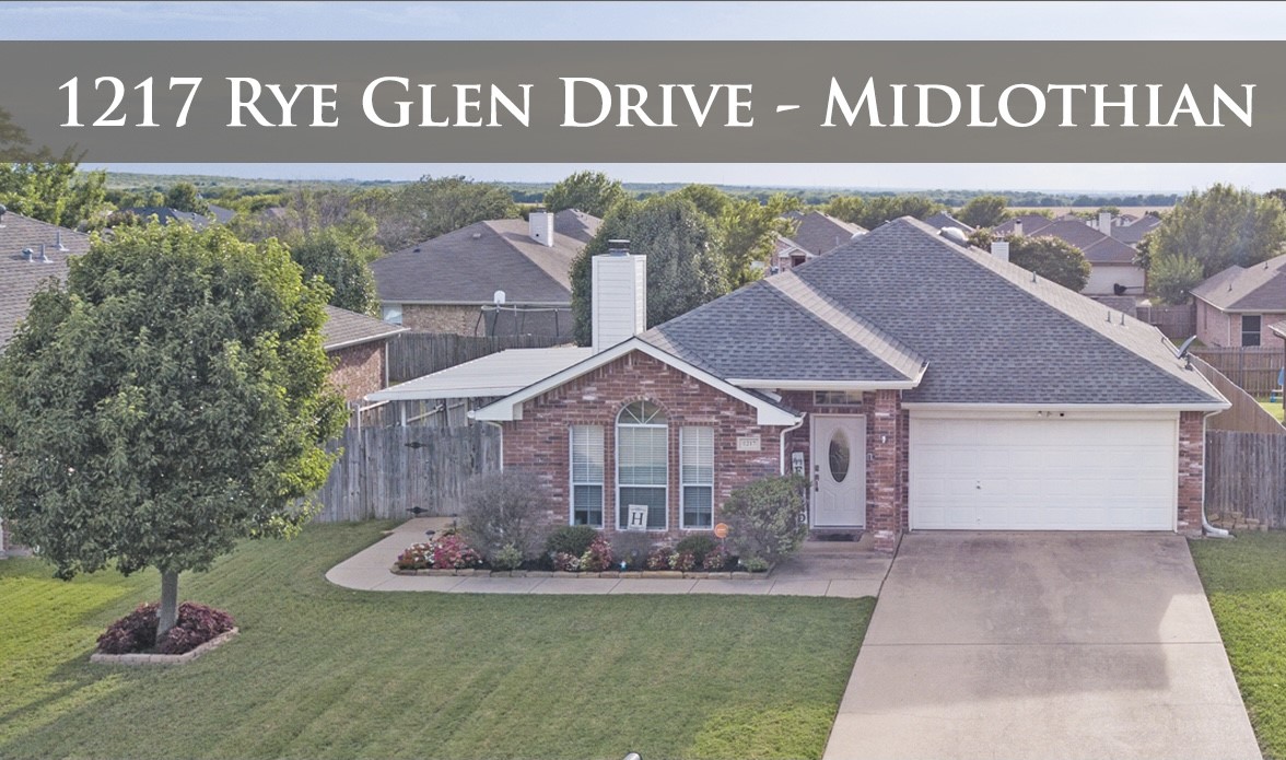 1217 Rye Glen Drive Midlothian TX 76065