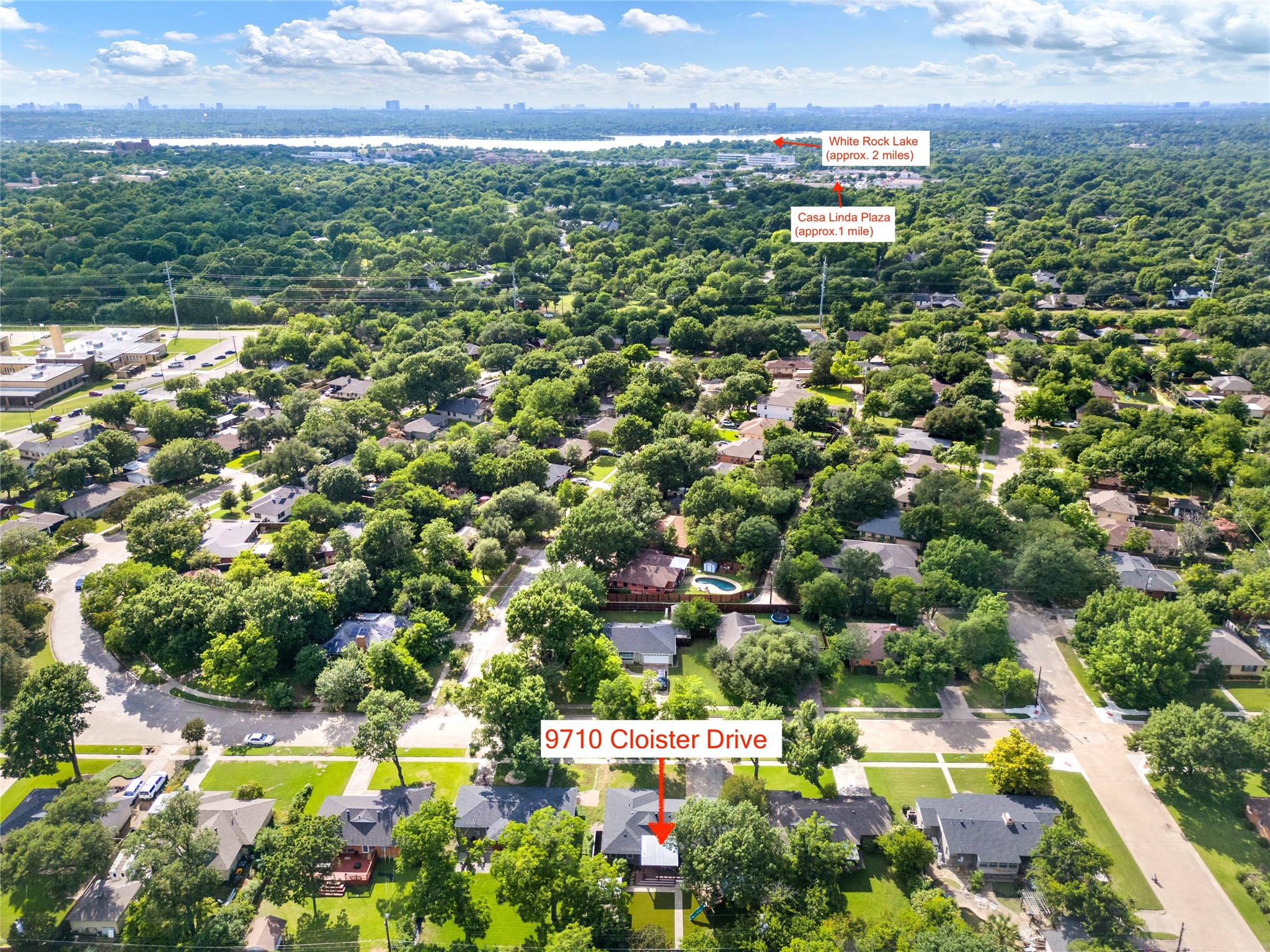 9710 Cloister Drive Dallas TX 75228