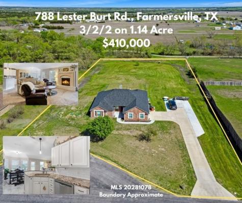 788 Lester Burt Road Farmersville TX 75442