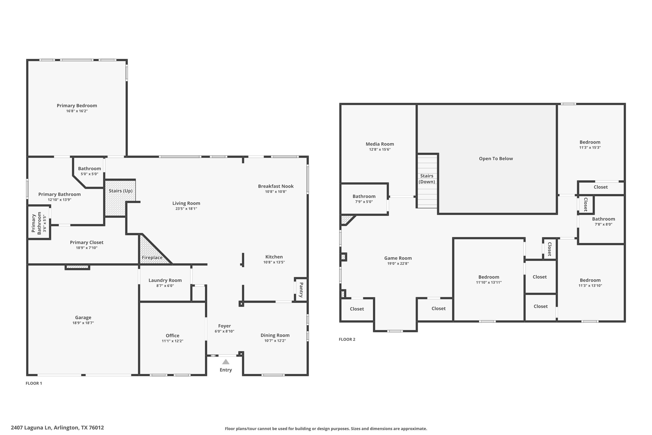 2407 Laguna Lane Arlington TX 76012
