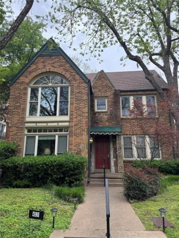 4033 Hawthorne Avenue Dallas TX 75219