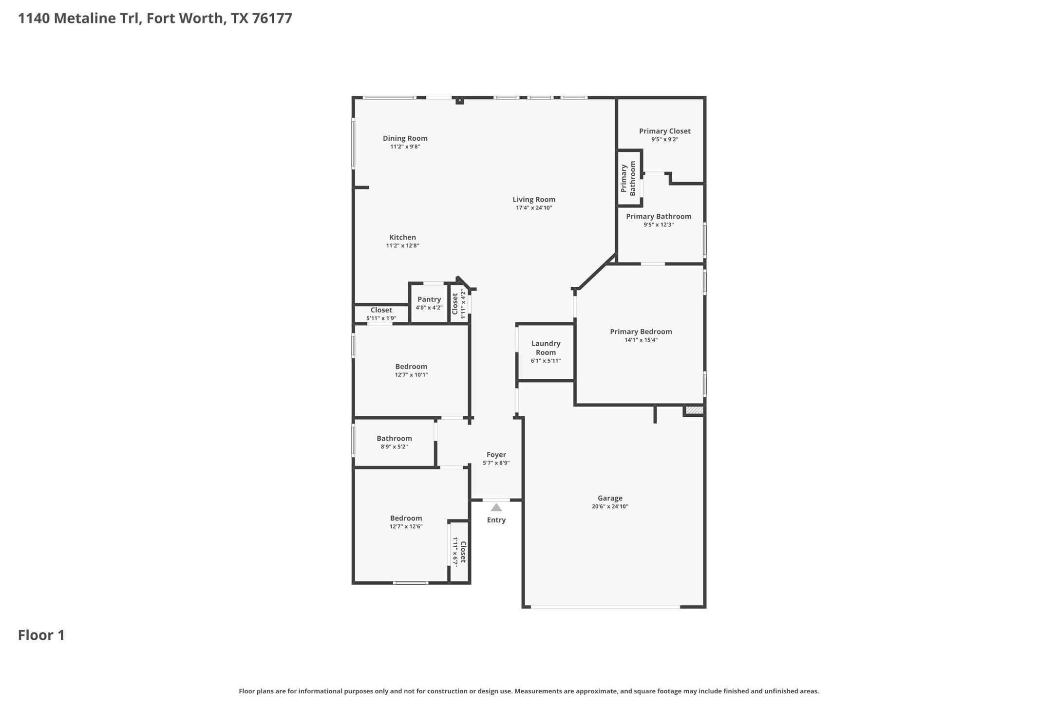 1140 Metaline Trail Fort Worth TX 76177