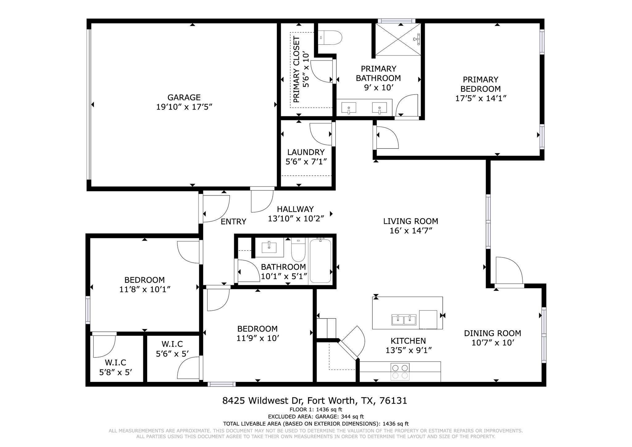 8425 Wildwest Drive Fort Worth TX 76131
