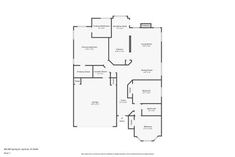 905 Mill Spring Drive Garland TX 75040