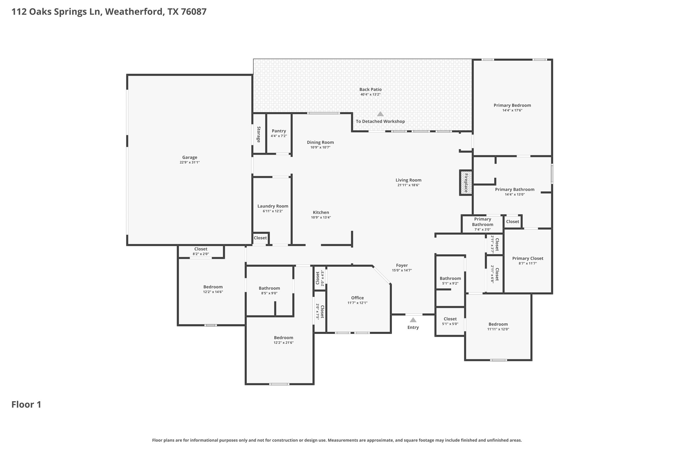 112 Oaks Springs Lane Weatherford TX 76087