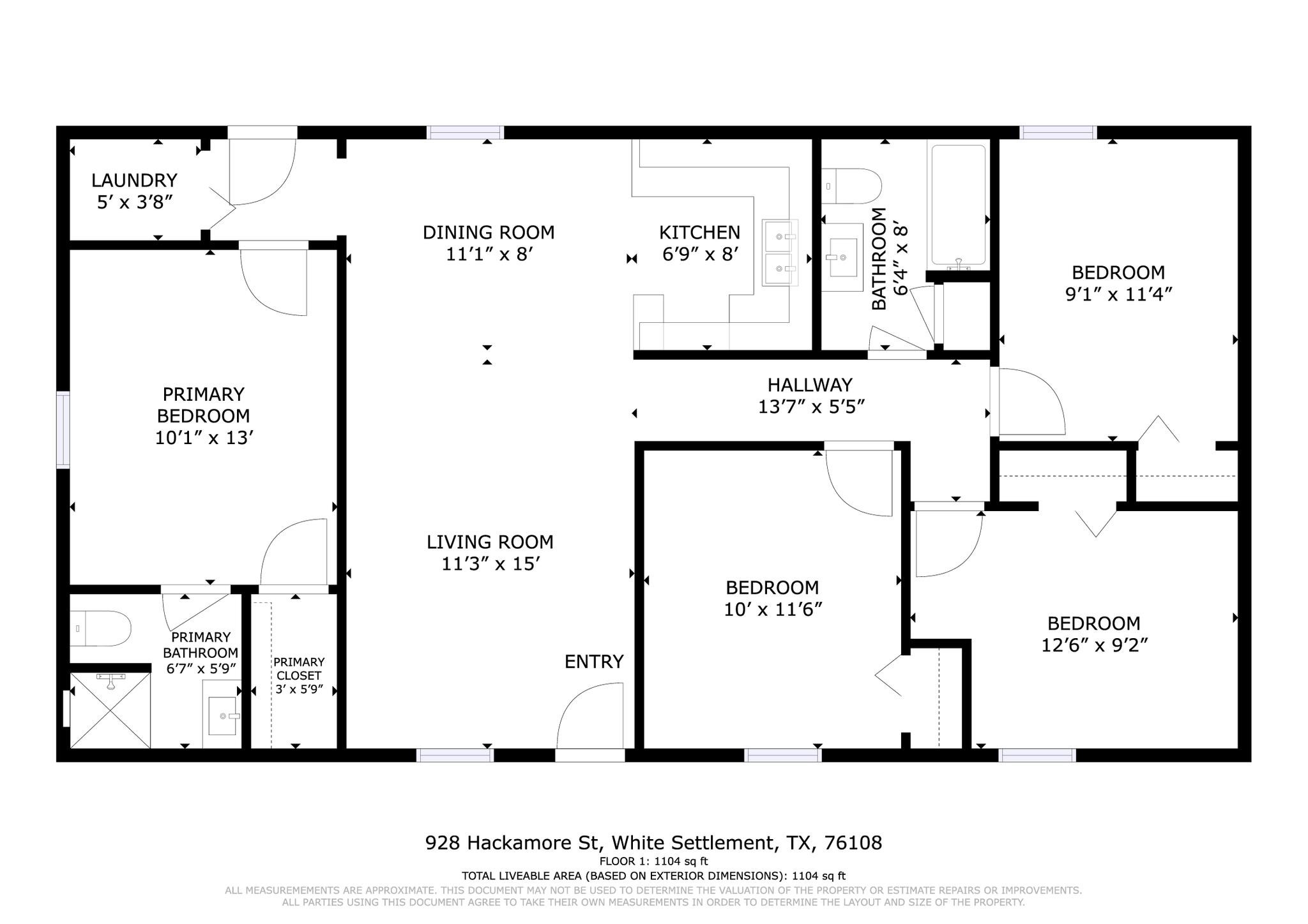 928 Hackamore Street White Settlement TX 76108