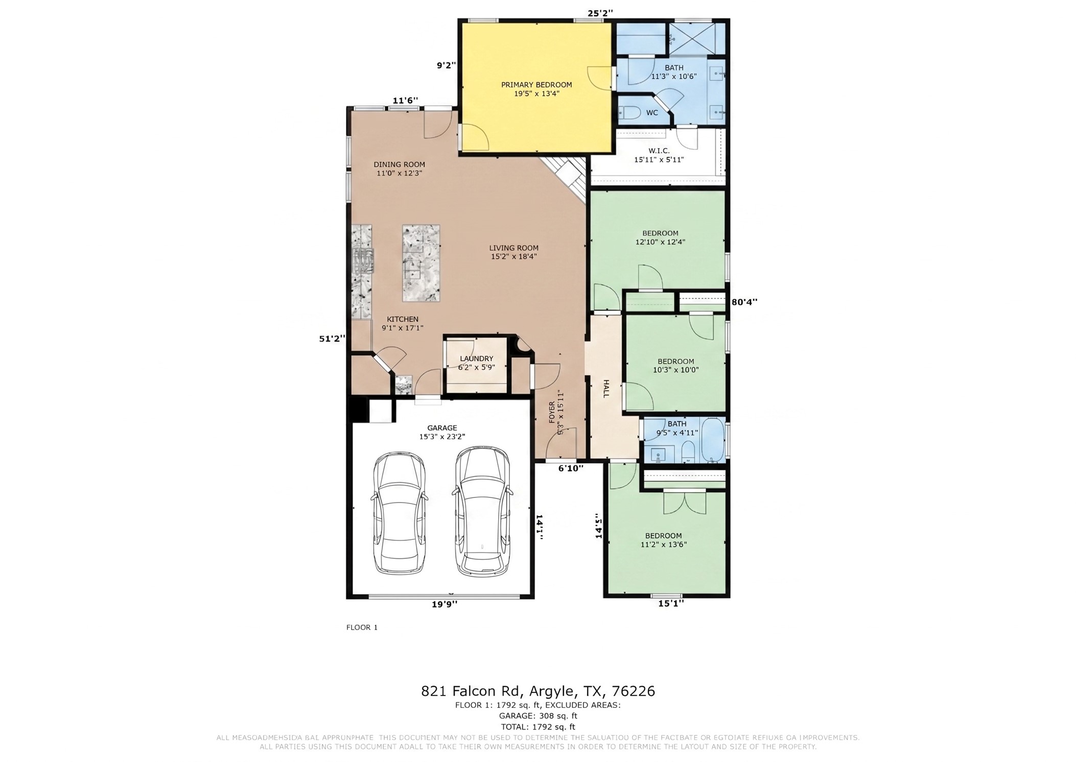 821 Falcon Road Argyle TX 76226