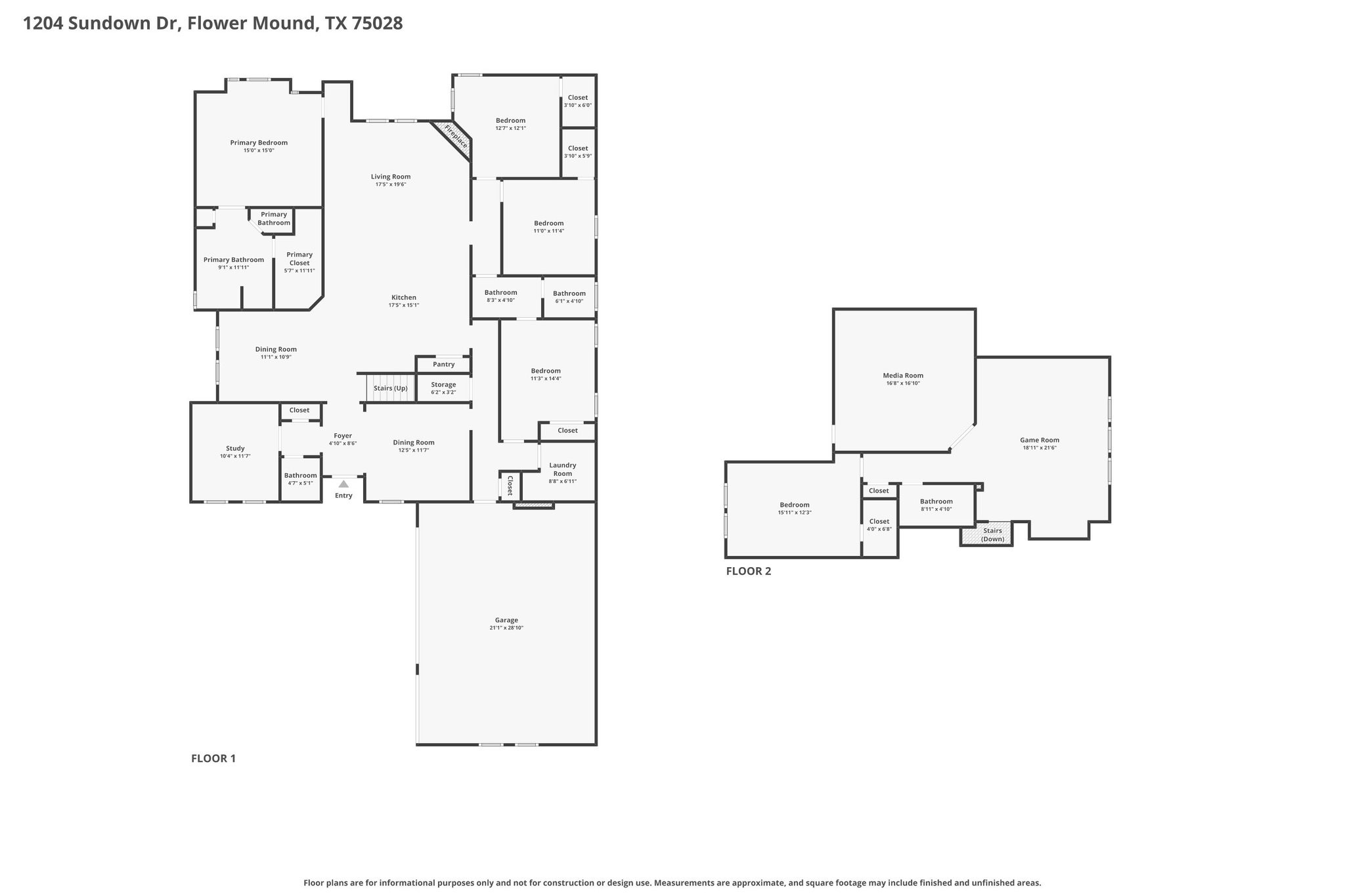 1204 Sundown Drive Flower Mound TX 75028