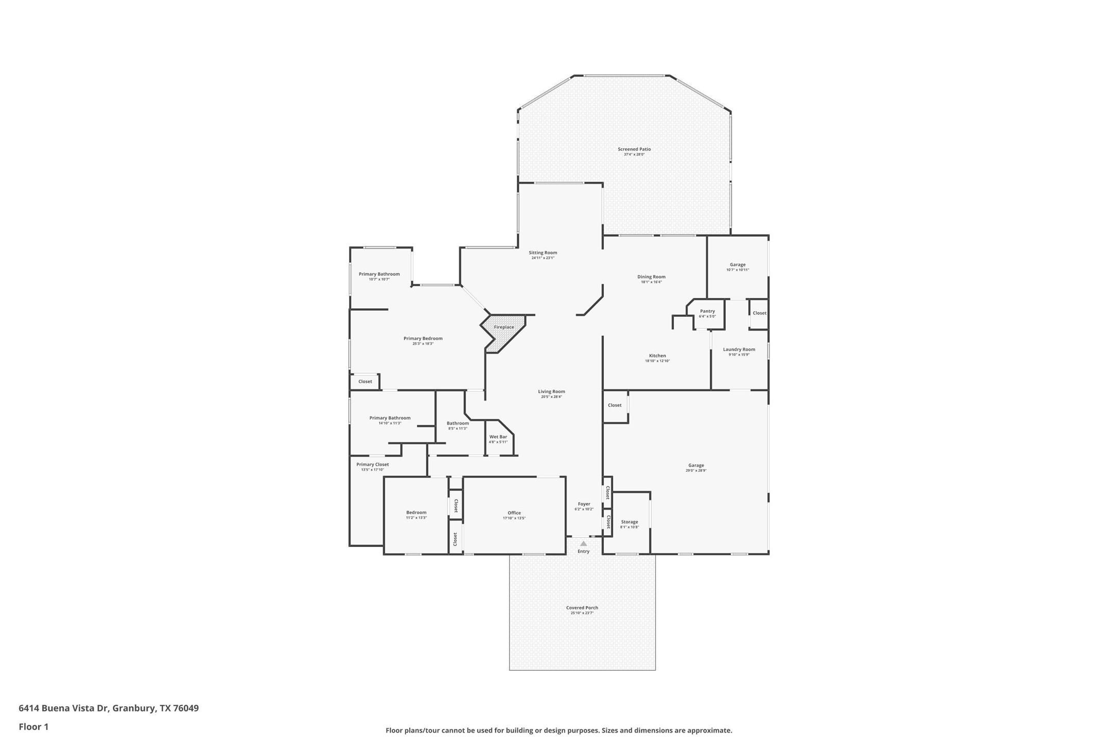 6414 Buena Vista Drive Granbury TX 76049