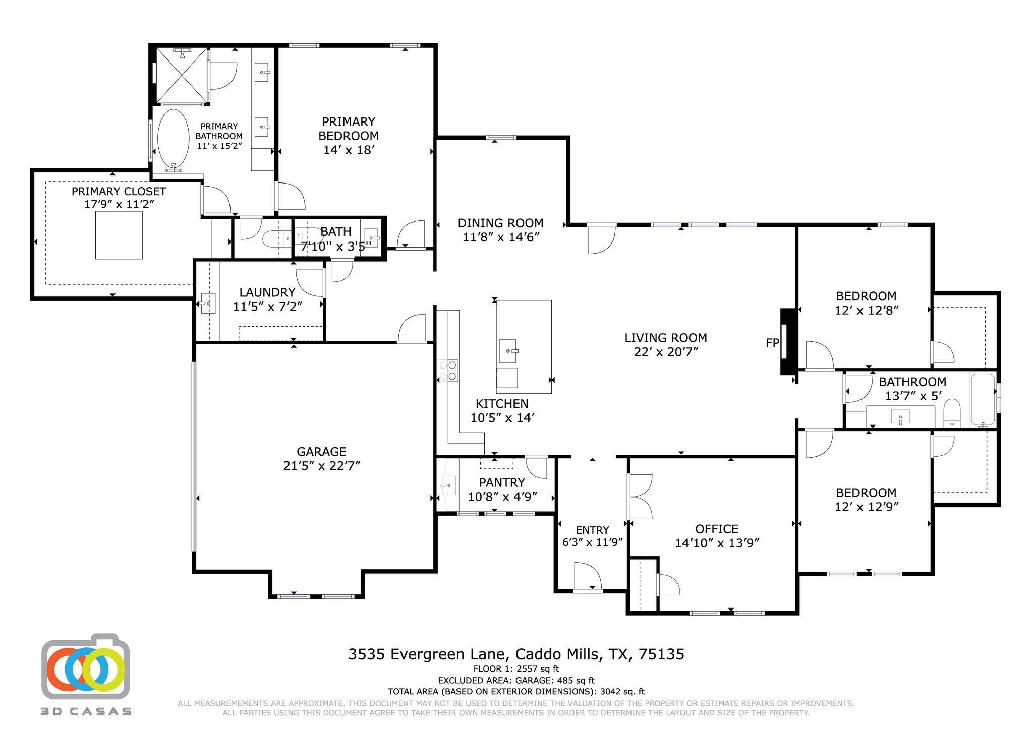 3535 Evergreen Lane Caddo Mills TX 75135