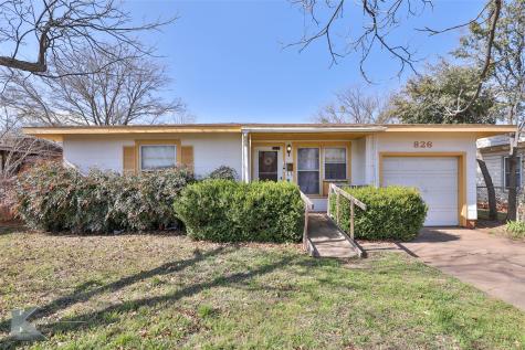 826 S Jefferson Drive Abilene TX 79605